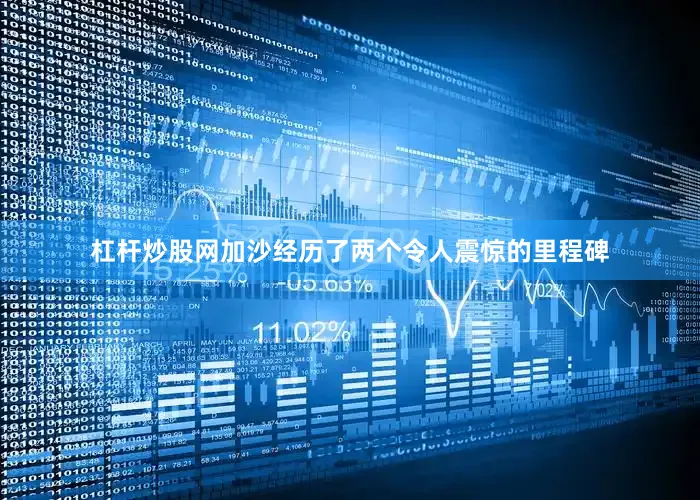 杠杆炒股网加沙经历了两个令人震惊的里程碑